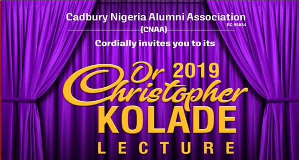 Cadbury Nigeria Alumni set to hold 3rd Dr. Christopher Kolade Lecture