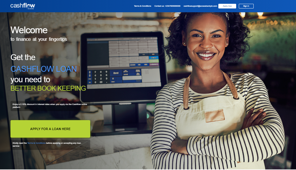 How Small Businesses Can Get Access Bank’s Cashflow Loans