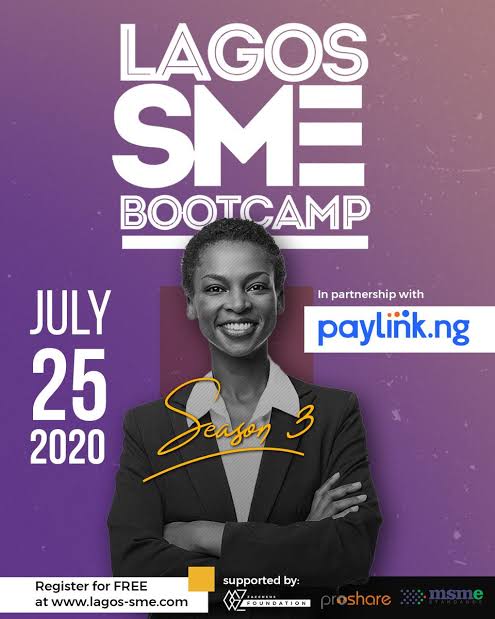 Lagos SME Bootcamp Set to Hold Virtual 3rd Edition on July 25 (Register Here)