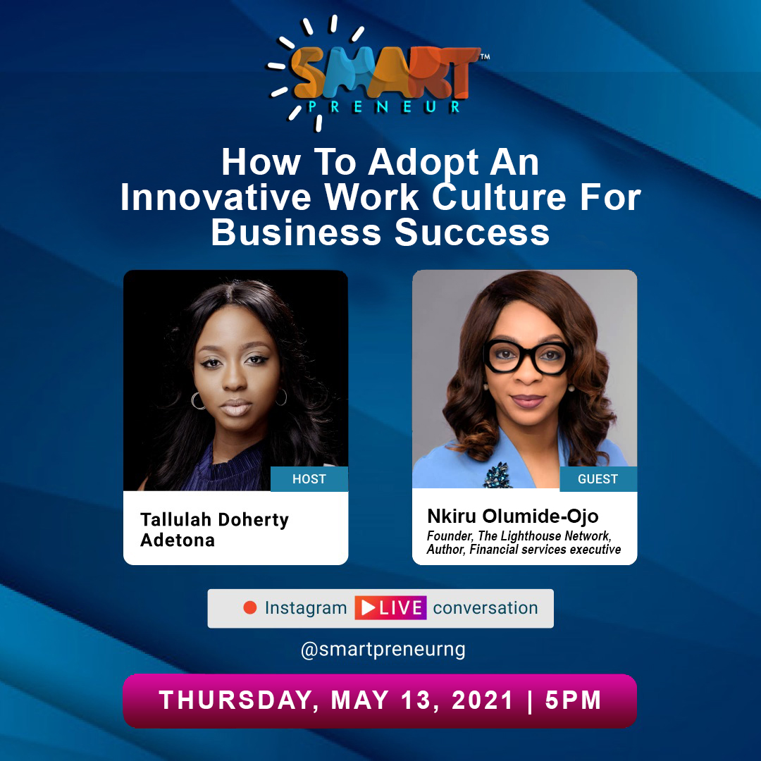 Nkiru Olumide-Ojo To Share Insights Into Business Success Through Work Culture On Smartpreneur