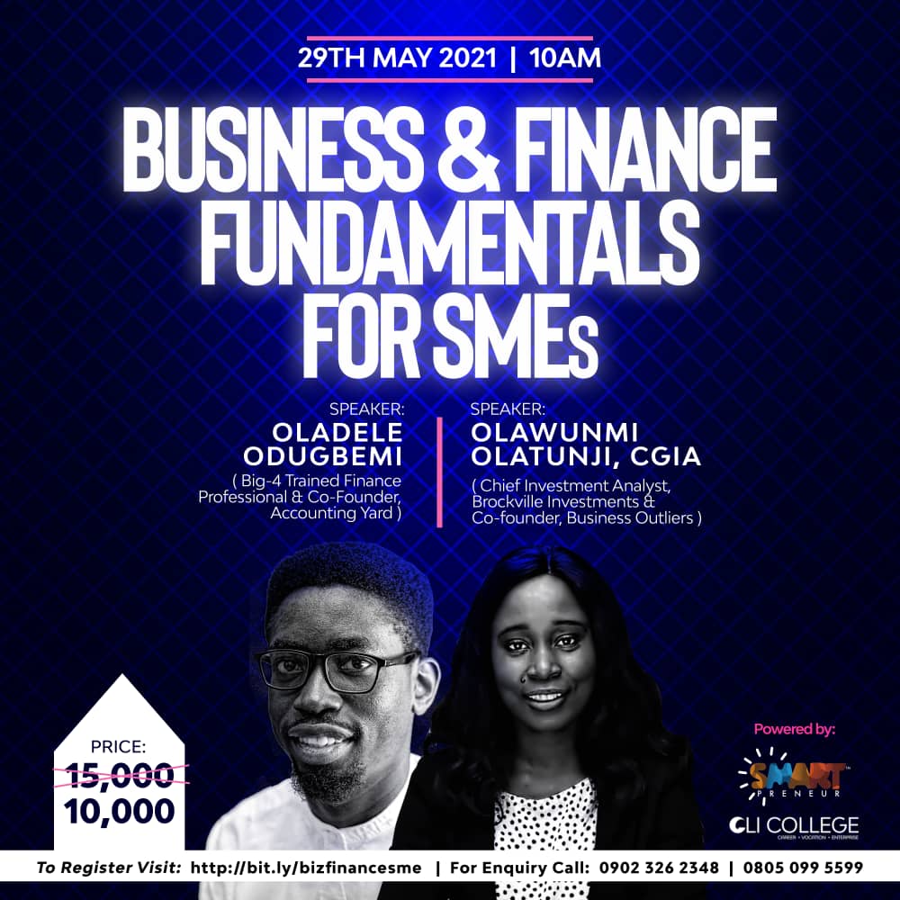 BUSINESS FINANCE FUNDAMENTALS TRAINING FOR SMEs (Register)