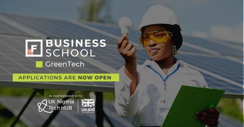 UK-Nigeria GreenTech Programme To Support Female Tech Entrepreneurs In Nigeria (Apply)