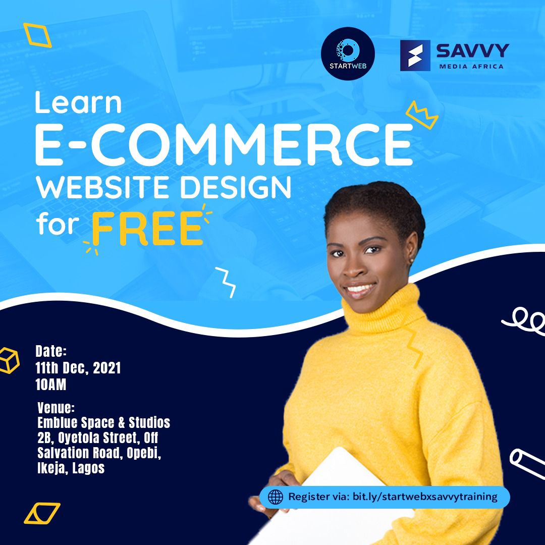 Free EcommerceTraining: How To Build Your First Website (Register)