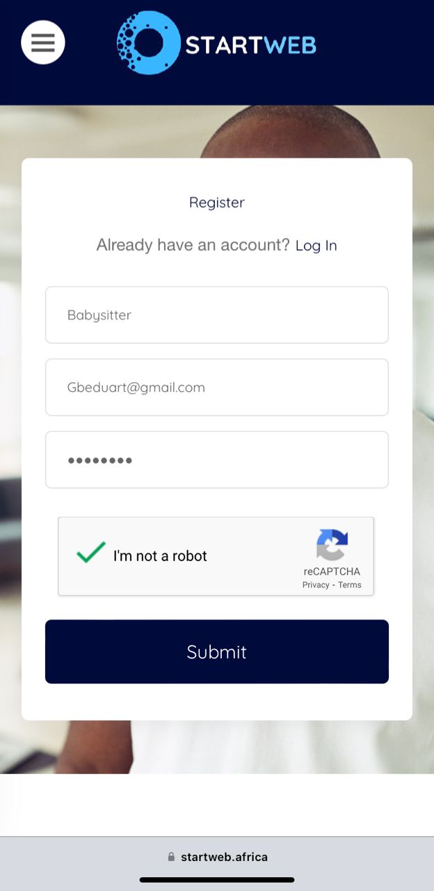 Startweb page, credit, Smartpreneur