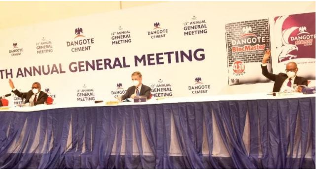 Dangote Cement Shareholders Unanimously approve a 10% share Buy-back Programme