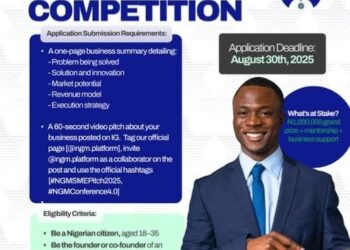 SME Pitch Competition 4.0 Offers ₦1 Million, Mentorship & More