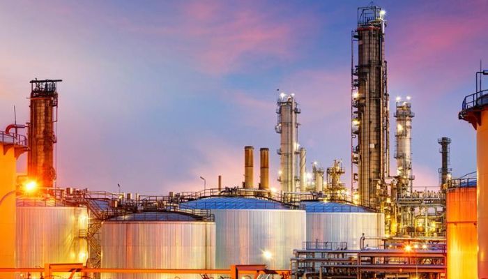 Nigeria's oil production 1.8 million barrels per day offshore drilling platform