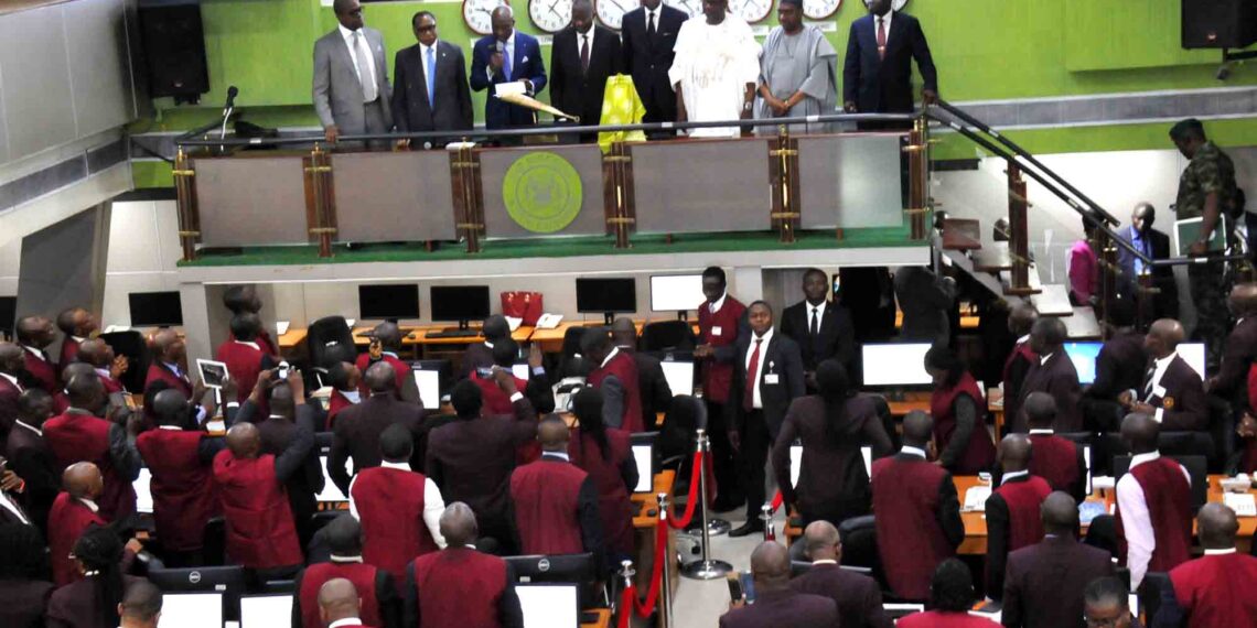 Nigerian Stock market NGX trading floor investment hub