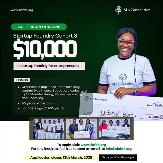 SIA Foundation Opens Startup Foundry Cohort 3 Applications