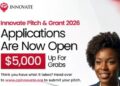 Innovate Pitch and Grant 2026 Offers $5000 for Entrepreneurs